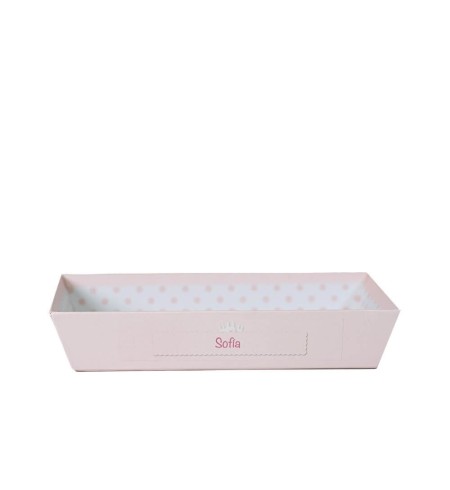 Regalo personalizado manta y Doudou personalizados rosa