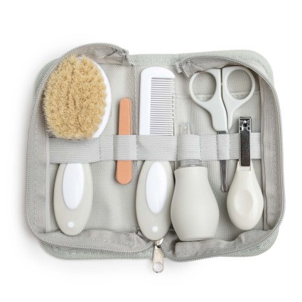 Canastilla con Albornoz Personalizado y Oso de Peluche 2