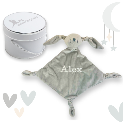 Doudou e Ciuccio Personalizzati con il Nome del Bebè | Regalo Unico – Bebé de París 2