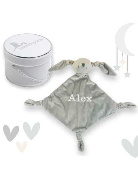 Doudou e Ciuccio Personalizzati con il Nome del Bebè | Regalo Unico – Bebé de París