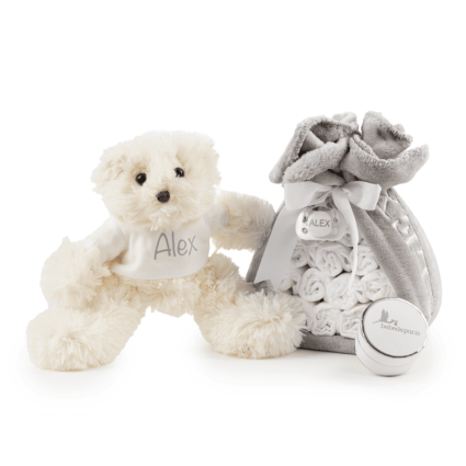 Torta di Pannolini con Orsetto | Regalo Tenero per Neonato 2