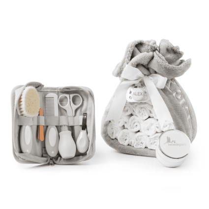 Torta di Pannolini con Set da Bagno | Regalo Completo per Neonato