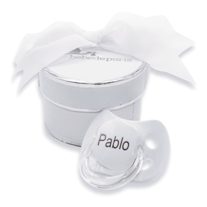 Ciuccio con Portaciuccio in Silicone | Accessorio Sicuro ed Elegante