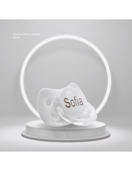 Ciuccio con Portaciuccio in Silicone | Accessorio Sicuro ed Elegante