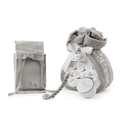 Torta di Pannolini con Porta-Pannolini | Regalo Funzionale e Completo per Neonato