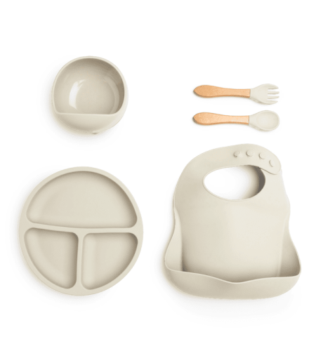 Vajilla in Silicone + Copertina Invernale Personalizzata | Regalo Pratico per Neonato