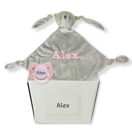 Doudou e succhietto personalizzato | Regalo unico e dolcissimo