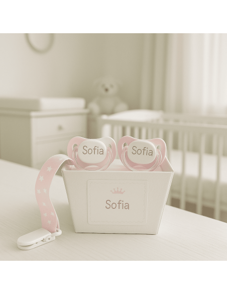 Set 2 succhietti personalizzati con portasucchietto | Regalo unico e funzionale