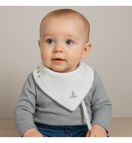 Bavaglino bandana per bebè | Stile e protezione per ogni giorno