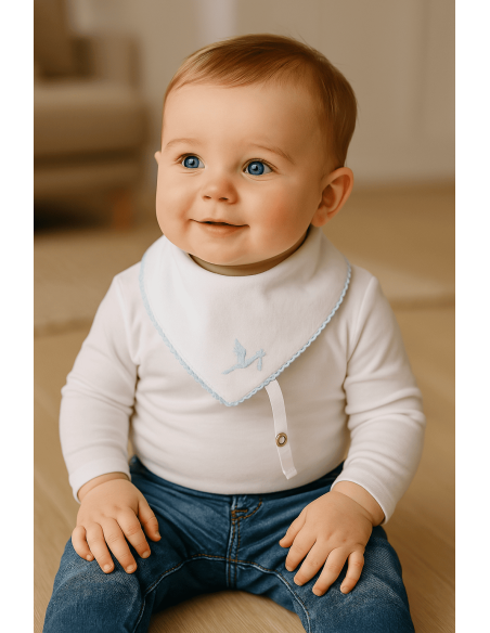 Set Succhietto e Bandana per Neonato | Accessori con Stile – Bebé de París