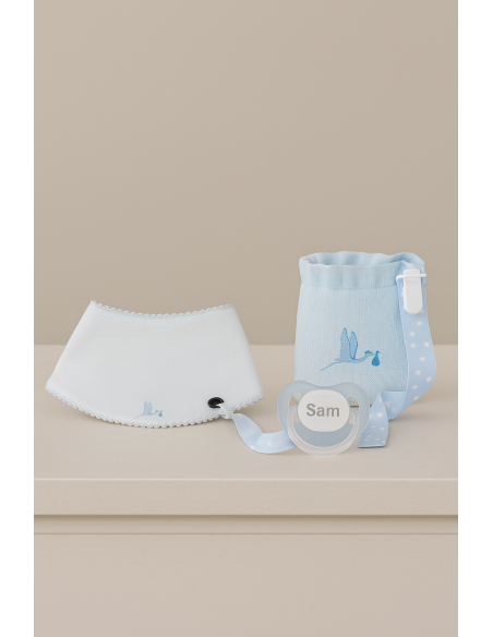 Set Succhietto e Bandana per Neonato | Accessori con Stile – Bebé de París