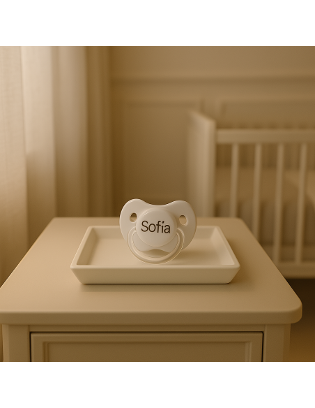 Succhietto Personalizzato per Neonato | Regalo Originale con Nome - Bebé de París