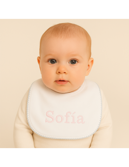 Set Due Ciucci, Portaciuccio e Bavaglino Personalizzati | Regalo per Bebè