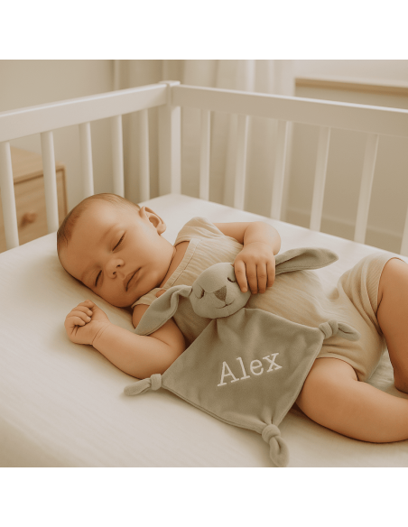 Doudou e Ciuccio Personalizzati con il Nome del Bebè | Regalo Unico – Bebé de París