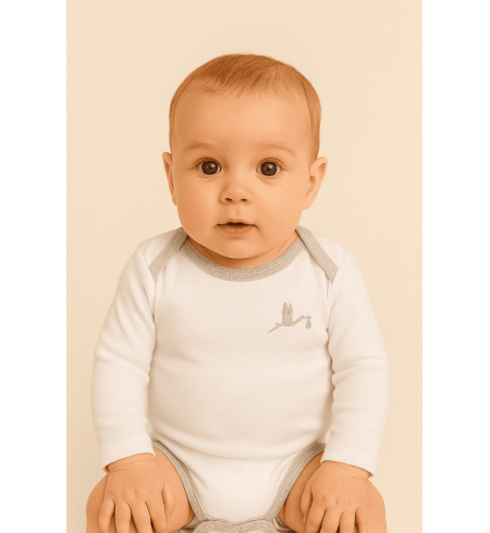 Cesta Bebè Serenity Piena | Regalo Naturale, Completo e Personalizzato – Bebé de París