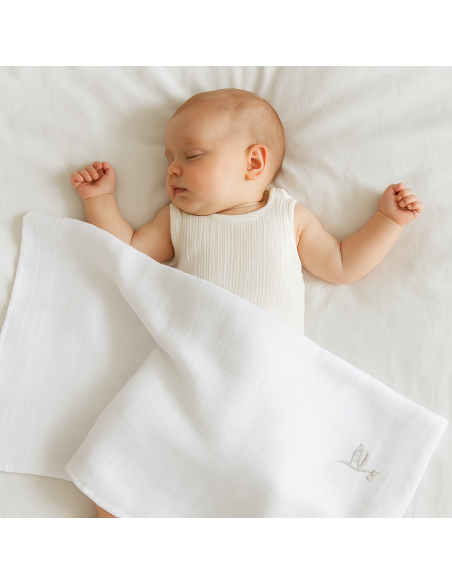 Cesta Bebè Serenity Piena | Cesta Naturale, Completa e Personalizzabile – Bebé de París