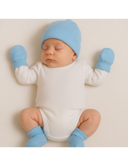 Cesta Bebè Classica Piena | Regalo Completo, Elegante e Personalizzabile – Bebé de París