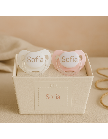 Set Due Ciucci e Bavaglino Personalizzati | Regalo per Bebè