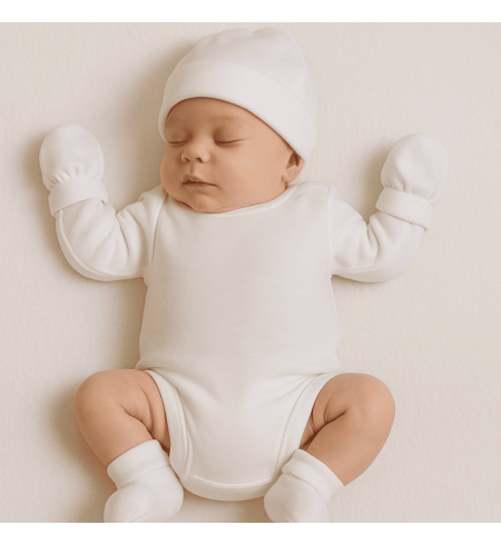 Cesta Bebè Classica Sogno | Cesta Regalo di Lusso per Neonato – Bebé de París