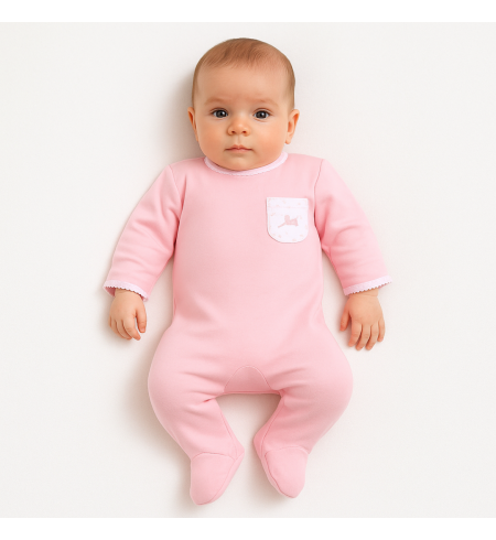 Canastilla copertina personalizzata e pigiamino | Regalo con nome per neonato