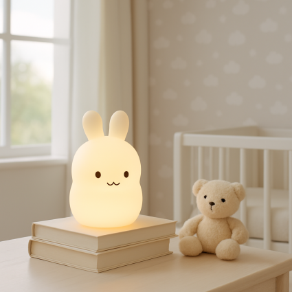 Lampada luminosa, Orsetto di peluche, Pigiama, Doudou e Copertina personalizzata | Regalo completo per neonato 2
