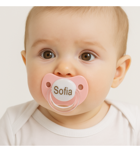 Set Personalizzato: Cappellino, Manopole, Scarpette e Ciuccio con Nome + Orsetto di Peluche | Regalo per Bebè