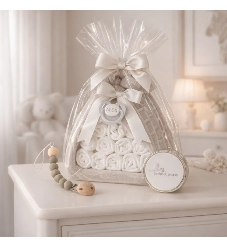 Torta di Pannolini con Portaciuccio | Regalo Originale per Neonato