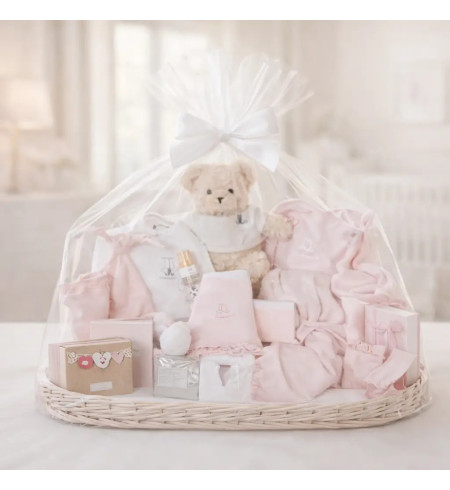 Cesta Bebè Ricordi Sogno | Regalo Emotivo e Personalizzato – Bebé de París