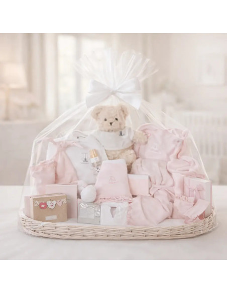 Cesta Bebè Ricordi Sogno | Regalo Emotivo e Personalizzato – Bebé de París