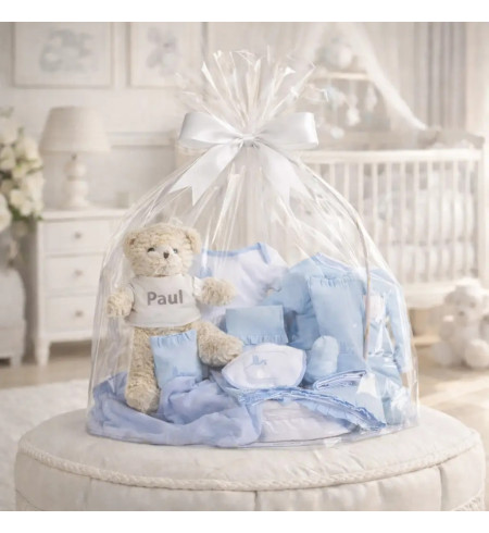 Cesta Bebè Classica | Cesta Elegante per Neonato – Bebé de París