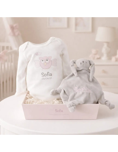 Regalo body e doudou personalizzati | Canestillas per bebè