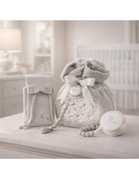 Torta di Pannolini con Porta-Pannolini | Regalo Funzionale e Completo per Neonato