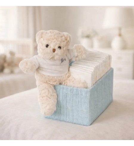 Torta di Pannolini Bebè Happy | Regalo Originale, Pratico e Personalizzato – Bebé de París