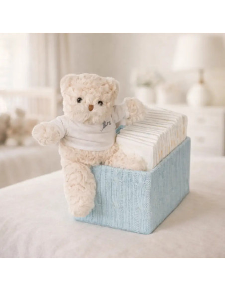 Torta di Pannolini Bebè Happy | Regalo Originale, Pratico e Personalizzato – Bebé de París