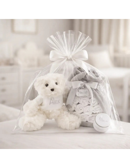 Torta di Pannolini con Orsetto | Regalo Tenero per Neonato