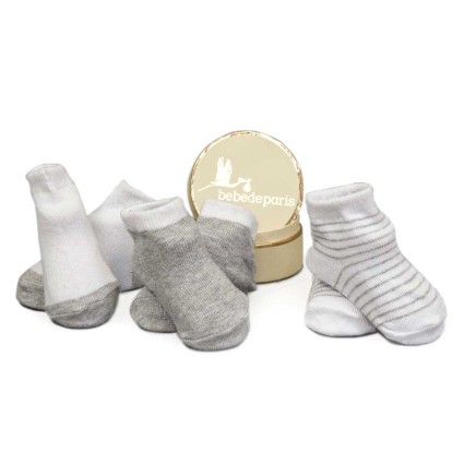 cajita regalo calcetines pack azul 2