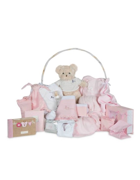 Canastilla Bebé Memories Ensueño rosa