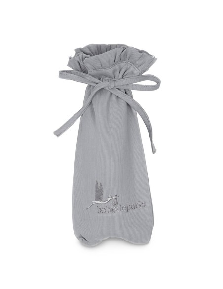 funda biberon gris