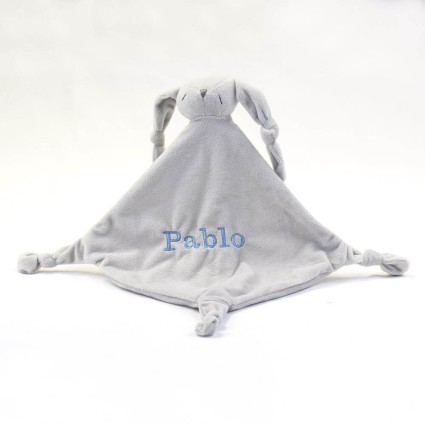 Canastilla con Maleta Bebé Manta y Doudou Personalizable 2