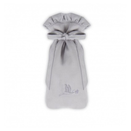 Canastilla Clásica Esencial con Osito Teddy gris 2