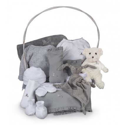 Canastilla Bebe Serenity Plena rosa 2