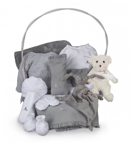 Canastilla Bebe Serenity Plena gris