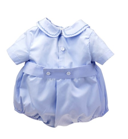 Regalo bebé ranita-pelele de punto de Smock-nido de abeja